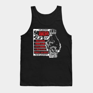 The Uncanny Boris Karloff Tank Top